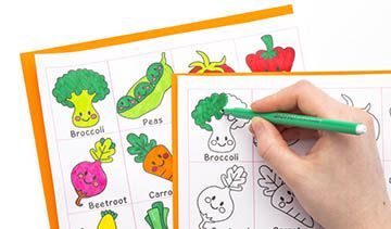 Veggie Memory Game