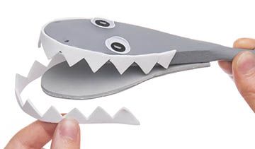 Shark Spoon Puppet