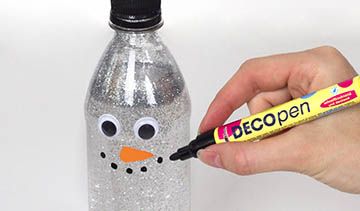 Snowman Sensory Bottle