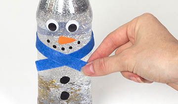 Snowman Sensory Bottle