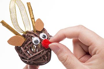 Reindeer Christmas Bauble