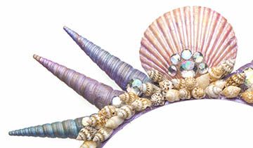 Mermaid Shell Tiara