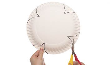 Paper Plate Poppy Bunting