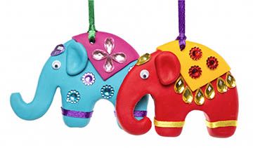 Diwali Elephants