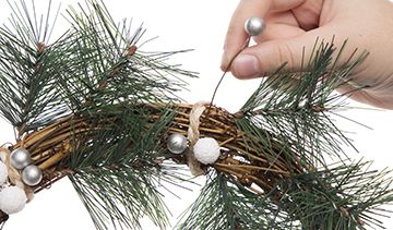 Advent Light-Up Table Wreath