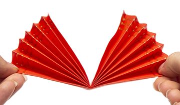 Folded Fan Decoration