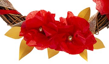 Chinese New Year Wreath