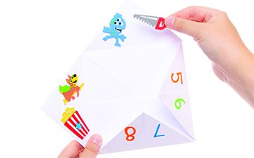 Funky Sticker Fortune Teller