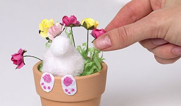 Easter Bunny Flowerpot