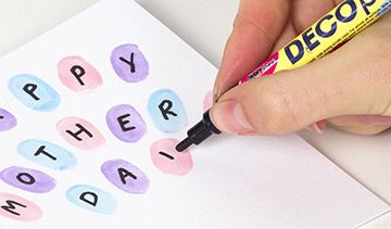 Fingerprint Balloon Card