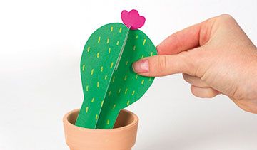 Paper Potted Cacti