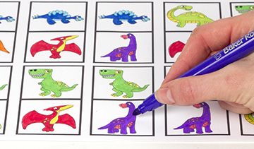 Dinosaur Dominoes