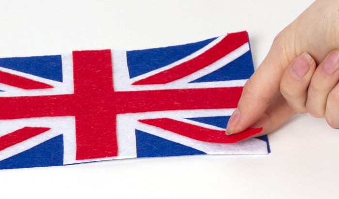 Union Jack Fabric Flag