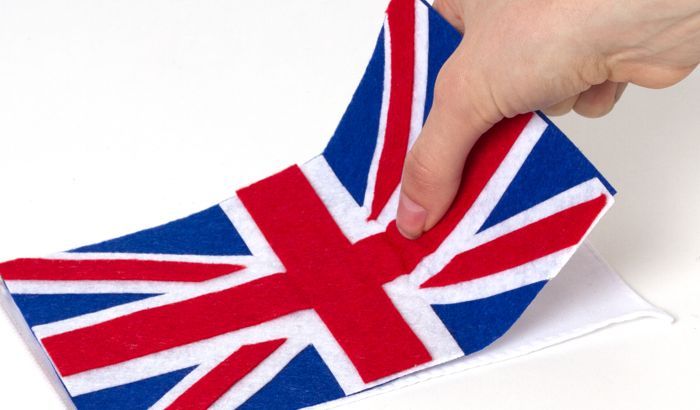 Union Jack Fabric Flag