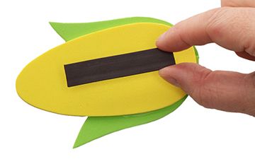 Foam Vegetable Magnets