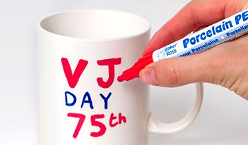 VJ Day Anniversary Mugs