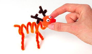 Pipe Cleaner Reindeer