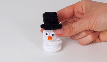 Pipe Cleaner Snowman