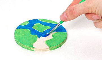 Earth Day Coasters