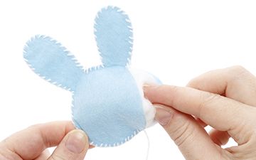 Bunny Felt Brooch