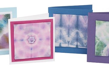 Tie-Dye Cards