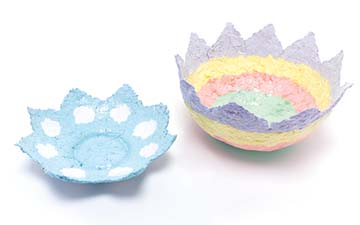 Easter Papier-mâché Bowl