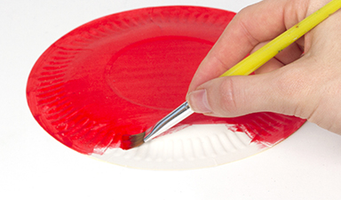 Year of the Tiger Paper Plate Drum