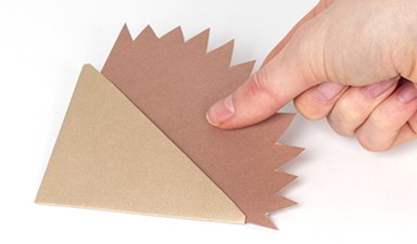 Hedgehog Origami Bookmark