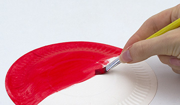 Year of the Rabbit Paper Plate Drum