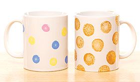 Polka Dot Mugs