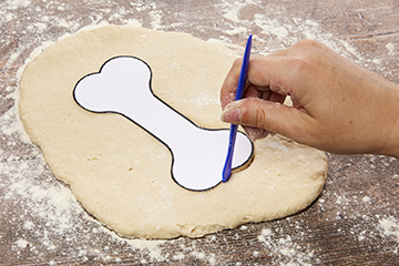 Salt Dough Dog Bones