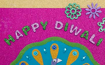 Peacock Pop-up Card