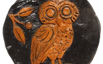 Owl Clay Relief