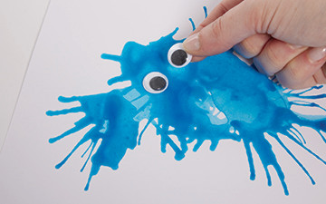 Monster Blow Painting