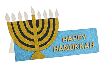 Pop Up Hanukkah Card