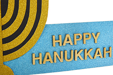 Pop Up Hanukkah Card