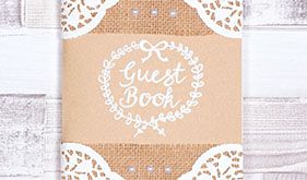 DIY Wedding Guest Book