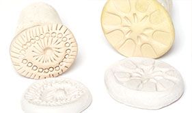 Handmade Polymer Clay Stamps For Clay Projects