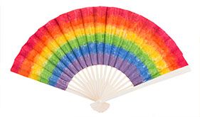 Rainbow Fan