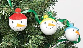 Snowman Mini Garland