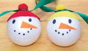 Snowman Mini Garland