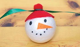 Snowman Mini Garland